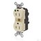 Leviton Straight Blade Receptacle, 5-15R, 15 A, 125V AC, Self-Grounded MT820-ILI - alternate 1