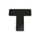 Safetytac SafetyTac Tfts (Rounded) - Black, 40-Pack, 4in x 4in x 1in STT403 - alternate 1