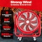 Iliving Explosion Proof 20 in. Ventilation Floor Fan, With 900-Watt, 5830 CFM, Red ILG8EF20EX - alternate 5