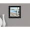 Homeroots Harbor View 1 Black Framed Print Wall Art 407388 - alternate 4