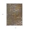 Homeroots 10' X 14' Copper Gold And Brown Abstract Washable Indoor Outdoor Area Rug 596817 - alternate 9