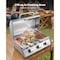 Vevor Tabletop Gas Grill 2-Burner Portable Propane Grill Stainless Steel Outdoor EQT42CCS - alternate 7