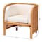 Bali & Pari Bandung Bohemian Light Honey Rattan Accent Chair 250-13876-ZORO - alternate 9