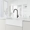 Vigo Bristol Single Handle Pull-Down Sprayer Kitchen Faucet in Matte Black VG02033MB - alternate 7