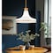 Z-Lite Reznor Modern Gold 1 Light Pendant 831P18-MGLD - alternate 7