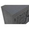 Homeroots 30in Gray Distressed Solid Wood Textured Door Accent Cabinet With Two Doors 557029 - alternate 8