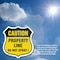 Signmission No Spray Shield Sign Caution Property Li, 6 Inch X 6 Inch, Plastic Sign SHI-P-6-404 - alternate 5