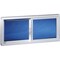 Duo- 31.875'' W. x 23.5'' H White Vinyl Double Slide Basement Window 3224 BDS - alternate 2