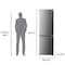 Equator Bottom Mount Refrigerator-Freezer BUILT-IN ICE MAKER Frost Free Reversible 110V - EStar 806899 - alternate 6