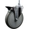 Service Caster 6 Inch Gray Polyurethane 10 MM Threaded Stem Caster with Brake SCC-TS20S614-PPUB-PLB-M1015 - alternate 1
