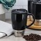 Mr. Coffee Coupleton 4 Piece 15 Ounce Stoneware Travel Mug Set in Black with Lid 750123408M - alternate 6