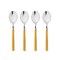 Mepra Fantasia American Coffee Spoon Set - 4 Pcs. - Mustard 10O744426 - alternate 1