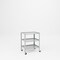 Pucel Three Shelf Utility Table, 20 in W x 28 in D x 31 in H, Gray TU-2028-3-C3 - alternate 1