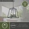 Vaxcel Hayes 4 Light Black Farmhouse Cage Pendant Lantern P0310 - alternate 9