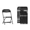 Flash Furniture Kids Black Plastic Folding Chair, PK10 10-Y-KID-BK-GG - alternate 1