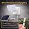 Iq America Dynamic Tracking Solar Motion Security Light - 1800 Lumens Outdoor LED, White IST-2418-WH - alternate 8