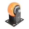 Vestil Polyurethane Rigid Caster 4 In. Diameter x 2 In. Width 551 Lb. Capacity Orange/Silver CST-E6-4X2PUP-R - alternate 7