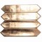 Apollo Tile Piquet 2 in. x 10 in. Glossy Gold Ceramic Picket Wall and Floor Tile 5.38 sq. ft./case, 44PK APLALF88GOLD - alternate 8