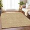 Homeroots 10' X 14' Salmon Floral Washable Indoor Outdoor Area Rug 607385 - alternate 9