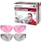 Bison Life Keystone, Safety Glasses, Anti-Scratch, Pink & Gray Lens, Frameless, 12 PK BL-KSSG1-CLCT-PGY-12 - alternate 8