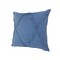 Homeroots Set of Two Blue Diamond Cotton Throw Pillow With Fringe, 2PK 554586 - alternate 7