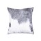 Homeroots 18" Gray and White Cowhide Throw Pillow 544619 - alternate 5