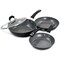 Kenmore 12 Piece Ceramic Coated Aluminum Cookware Set in Black 96262.12 - alternate 7