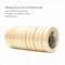3M Masking Tape, 18 mm W x 55 m L, 4.4 mil Thick, Tan, Rubber Adhesive, 48 PK 201+ - alternate 9