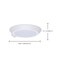 Nuvo 10 Inch LED Disk Light 27K/3K/35K/4K/5K CCT Selectable Occupancy Sensor White Finish 62/1821R1 - alternate 5