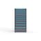 Strong Hold 11 drawer cabinet - (2x 2ft, 3x 3ft, 2x 4ft, 2x 5ft, 2x 6ft) - Blue accents - Keyed Alike S3060-PPAAS-1101FS - alternate 1