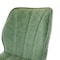 Elama 2 Piece Faux Leather Bar Chair in Green with Metal Legs ELM-799-37B-GRN - alternate 8