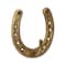 Homeroots 4in Antiqued Gold Cast Iron Horseshoe Wall Hook 724076 - alternate 8