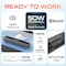Delton 50-Watt Bluetooth Computer Speaker Soundbar for Office, Home, HI-FI Stereo -  Black SB380 - alternate 9