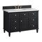 James Martin Vanities Vanity, without top, Black Onyx, 47.88 in W x 23.5 in D,  424-V48-M-BKO - alternate 9