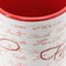 Gibson Home Inspirational Words Faith 4 Piece 16 Ounce Stoneware Mug Set in Red 142555.01 - alternate 5