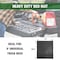 Boomerang Rubber Utility Mat, Black, Unfinished, Rubber TM400BAGGED - alternate 4
