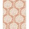 A-Street Prints Zaria Apricot Topiary Wallpaper 4074-26624 - alternate 1