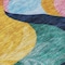 Homeroots 5' X 8' Green Orange And Pink Abstract Washable Indoor Outdoor Area Rug 604451 - alternate 8