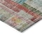 Homeroots 5' X 8' Terra Cotta Green And Brown Striped Washable Indoor Outdoor Area Rug 603522 - alternate 8