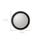 Homeroots 32" Black And Gold Lighted Round Metal Framed Accent Mirror 485026 - alternate 5