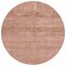 Homeroots 8' Blush And Mauve Round Medallion Washable Indoor Outdoor Area Rug 616102 - alternate 7