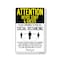 Signmission PSA, Office Staff And Guests Practice Social Distancing, 24in X 18in Decal, OS-NS-D-1824-25405 OS-NS-D-1824-25405 - alternate 1