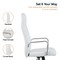 Leisuremod Flux Faux Leather Swivel Office Chair, Knee Tilt, Padded Support FO19WL - alternate 10
