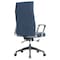 Leisuremod Hilton High-Back Leather Office Chair, Navy Blue HO20BUL - alternate 10