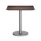 Flash Furniture 30" x 24" Outdoor Tabletop, Dark Brown, Seamless Surface Technology, 18" Round Silver Cast Iron Base ST-REC2430-WBR-TR18S-GG - alternate 9