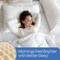 Everyday Home Egg Crate Foam Mattress Topper Twin XL Bed Pad for Extra Comfort and Support Great for Dorm Rooms 66-52-TXL-T - alternate 7