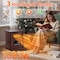 Edendirect 1500-Watt  Electric Infrared Convection Space Heater with Remote Control, Wi-Fi , Brown ZR-GD9315BCW-3JAWF - alternate 5