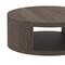 Manhattan Comfort Alure 36 in Round Coffee Table in Walnut CT1800-3 - alternate 9
