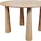 Homeroots 45" Natural Solid Wood Round Top Dining Table 721128 - alternate 4
