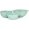 Martha Stewart 3 Piece Vintage Stoneware Prep Batter Bowl Set in Mint 128900.03 - alternate 7